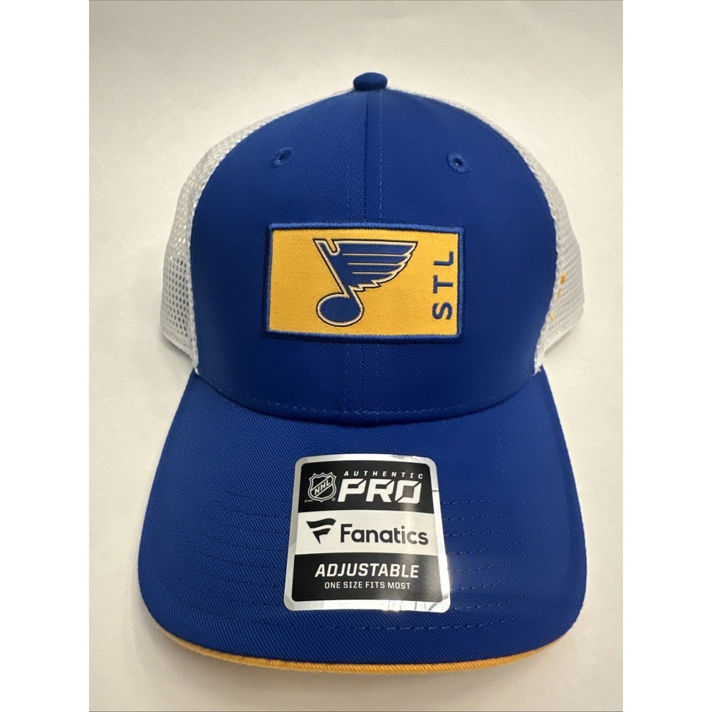 New St. Louis Blues Fanatics SnapBack Hat Cap NHL